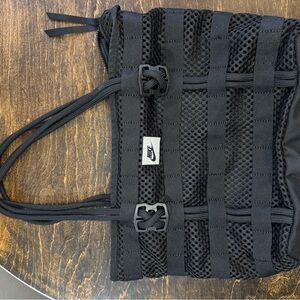 Nike Black Mesh Backpack
